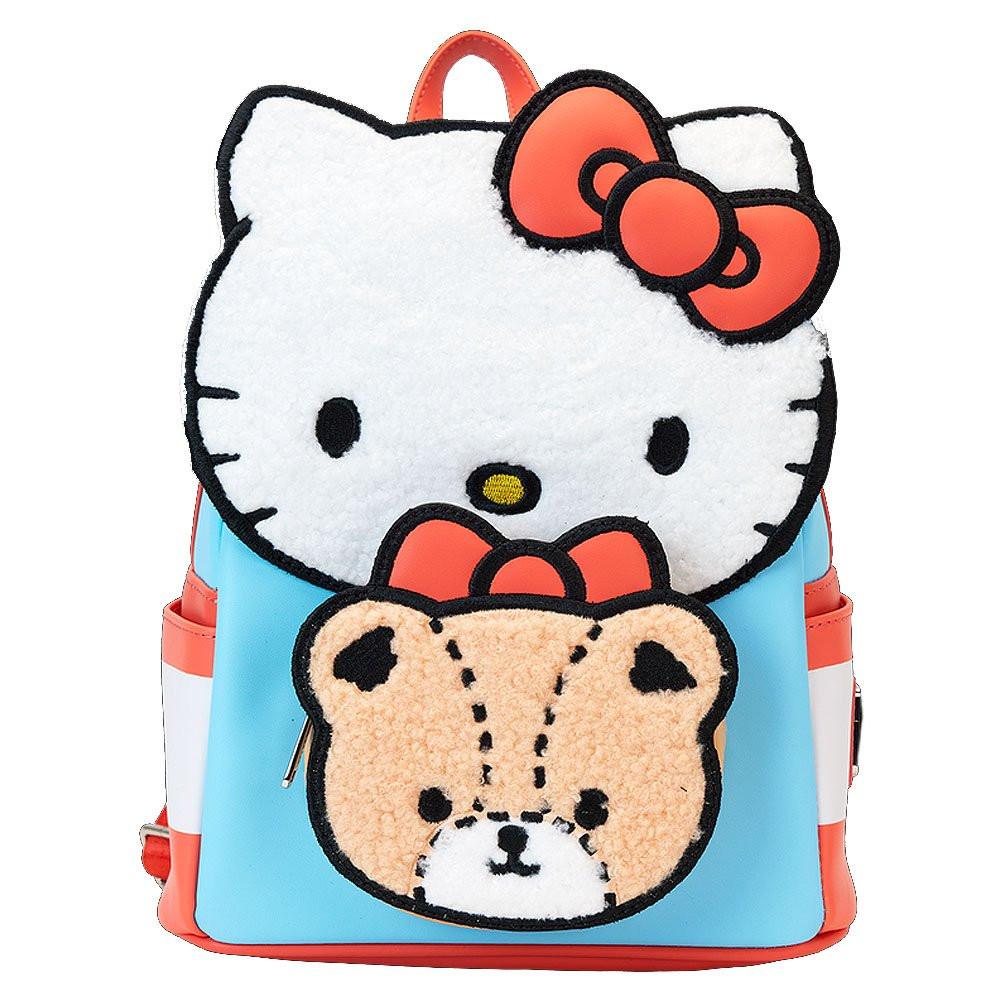 Loungefly Sanrio Hello Kitty 50th Anniversary Clear & Cute Cosplay Mini Backpack | Hello Kitty Accessories Standard | Casual Daypacks