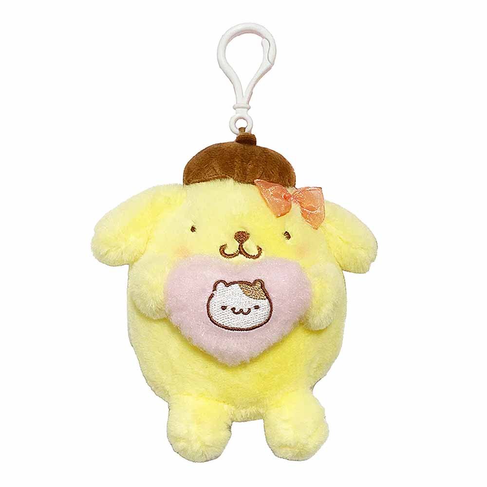 Pompompurin ClipOn Heart Plush Hello Discount Store