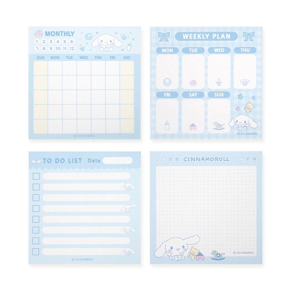 Cinnamoroll My Daily Memo Pad Hello Discount Store