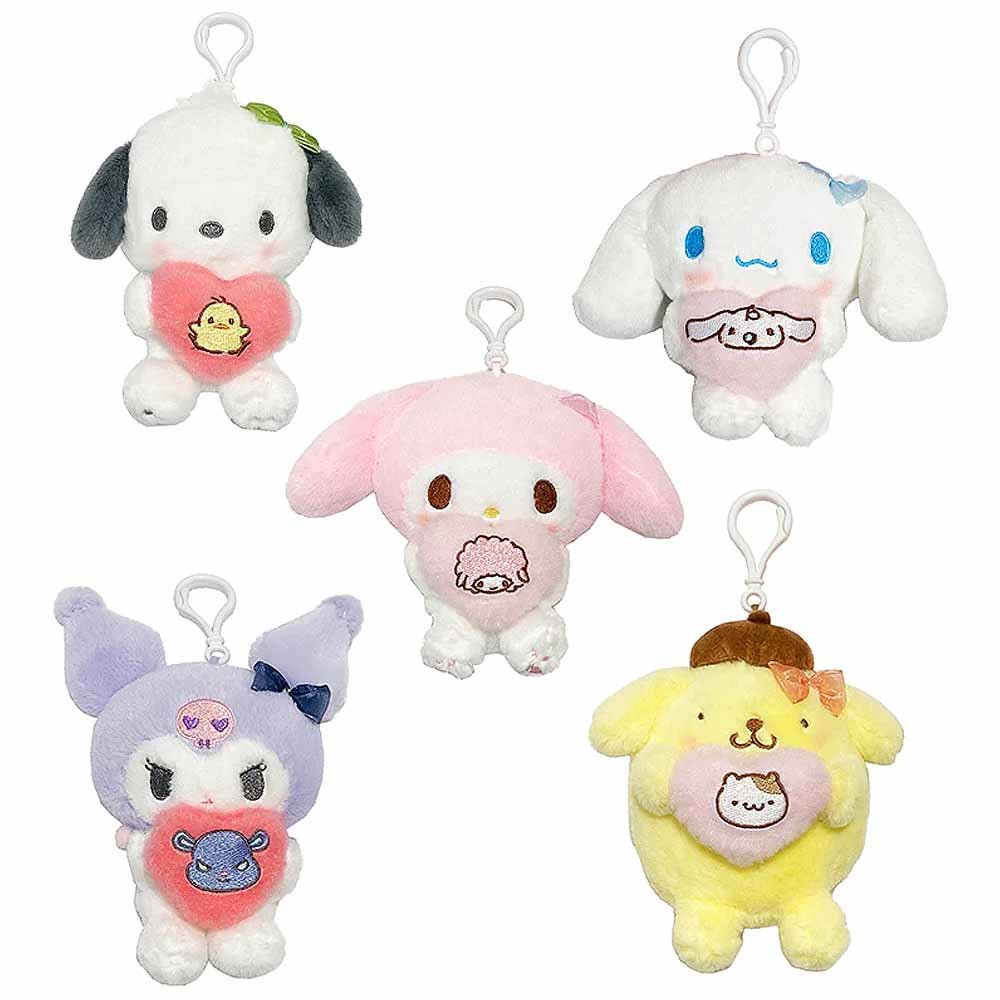 Pompompurin ClipOn Heart Plush Hello Discount Store