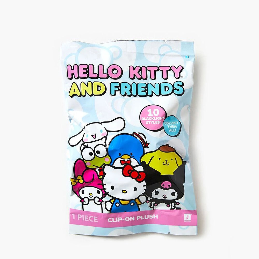 Sanrio Characters Blacklight Blind Bag Clip-On Plush – Hello Discount Store