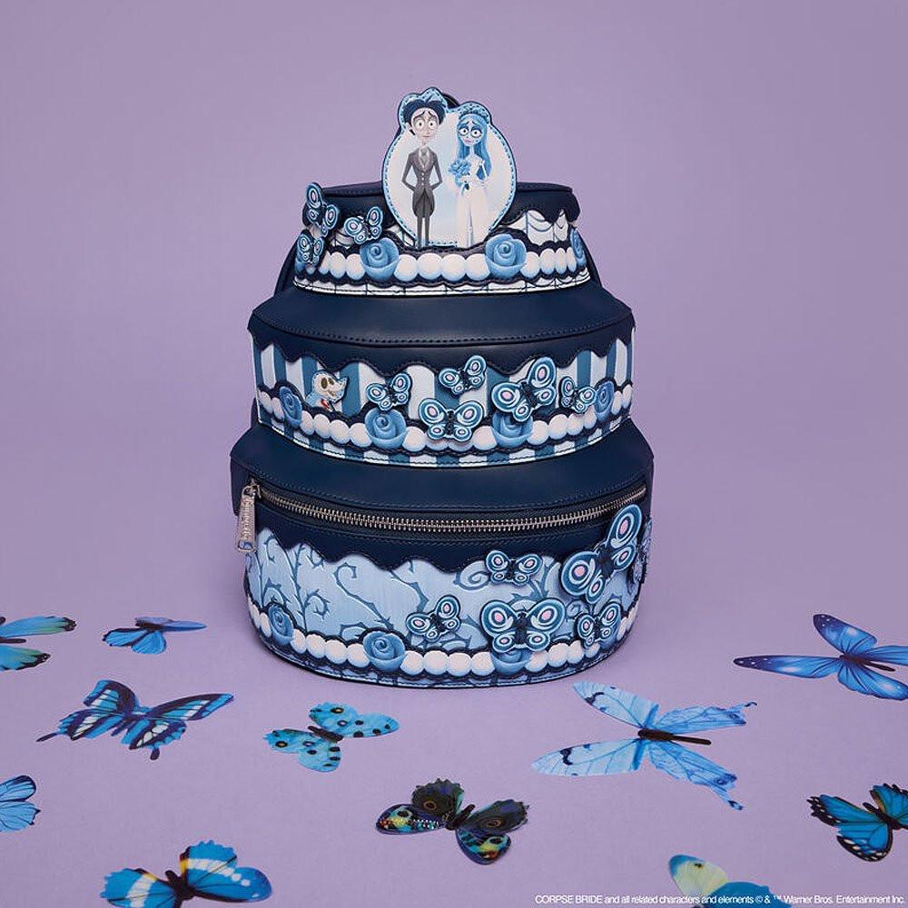 Corpse Bride Wedding Cake Figural Mini Backpack Loungefly – Pop