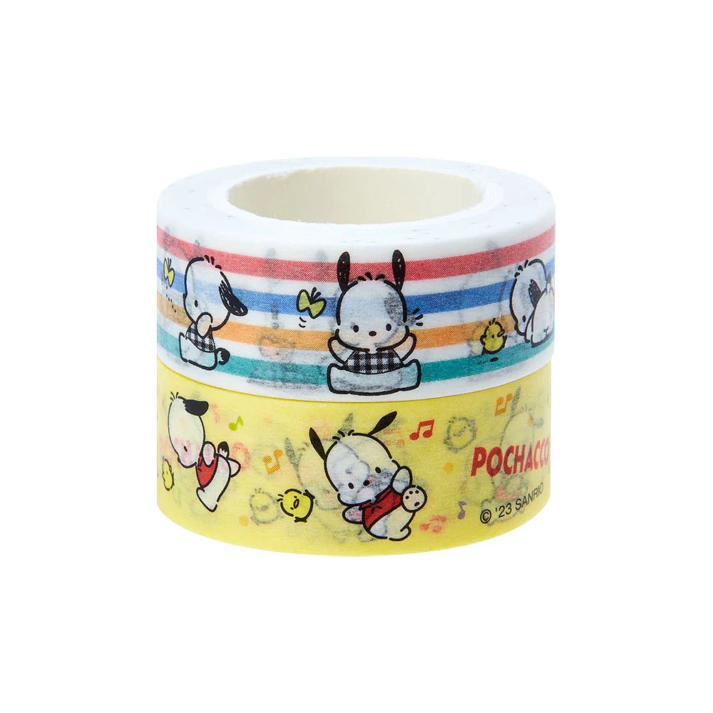 [2-in-1] Pochacco Washi Tape Set – Hello Discount Store