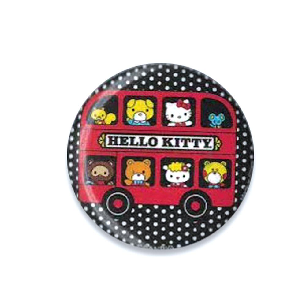 Set of 6 HELLO KITTY Pinback Button 1.25 Pin / Badge