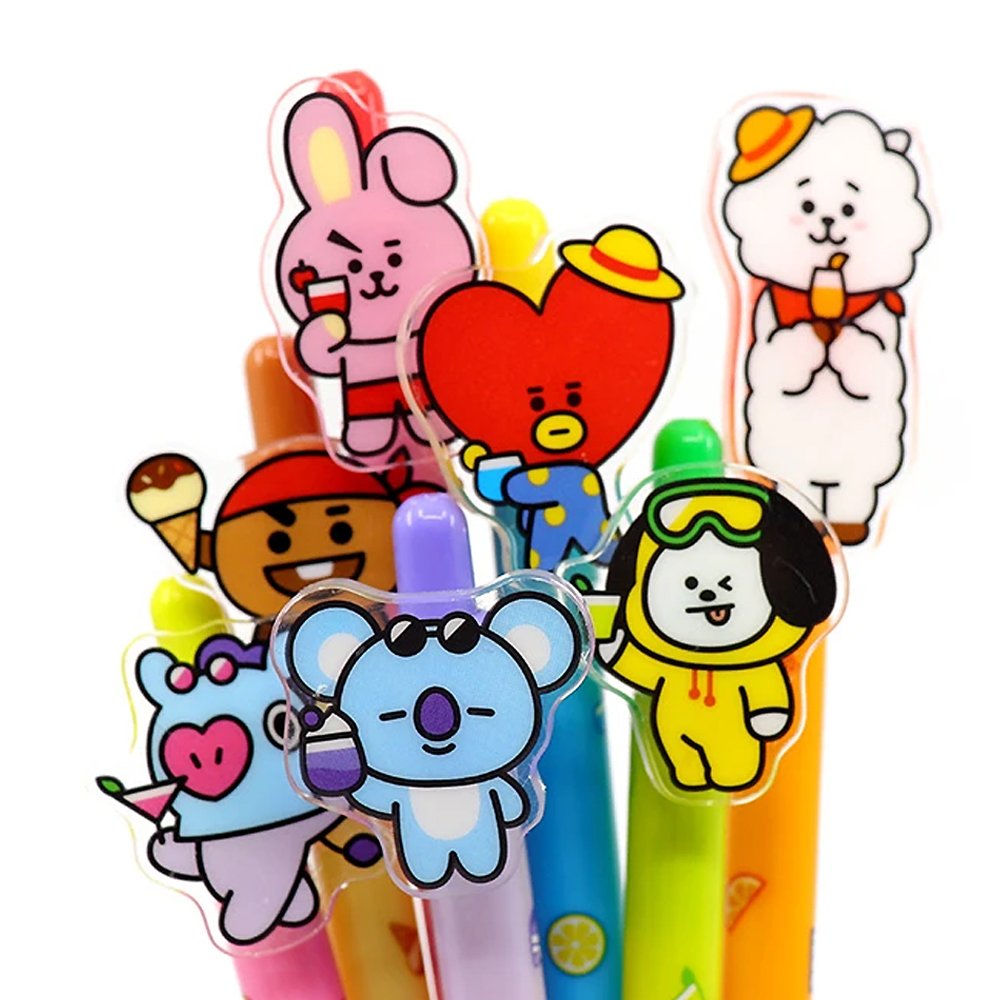 BT21 Ultra Fine Ball Point Pen with COOKY Topper