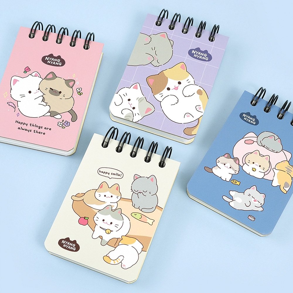 Meow Meow Cats Mini Note Pad