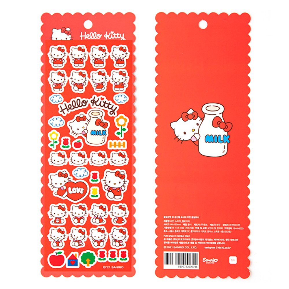Hello Kitty Big Deco Sticker 1PC – Hello Discount Store