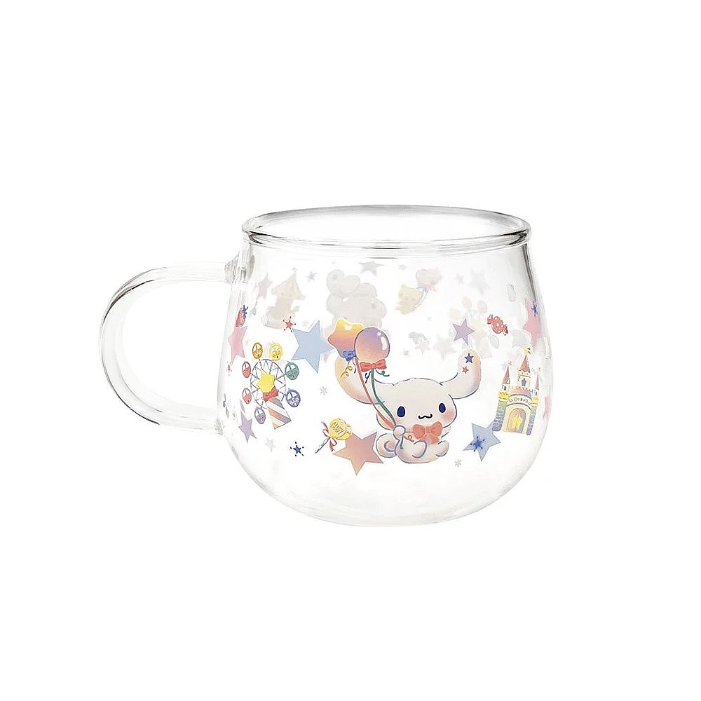 Sanrio Characters Milk Carton Shaped Glass Cinnamoroll