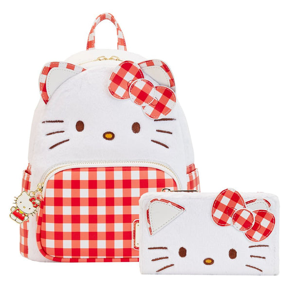 Loungefly Hello Kitty Gingham Cosplay Mini-Backpack