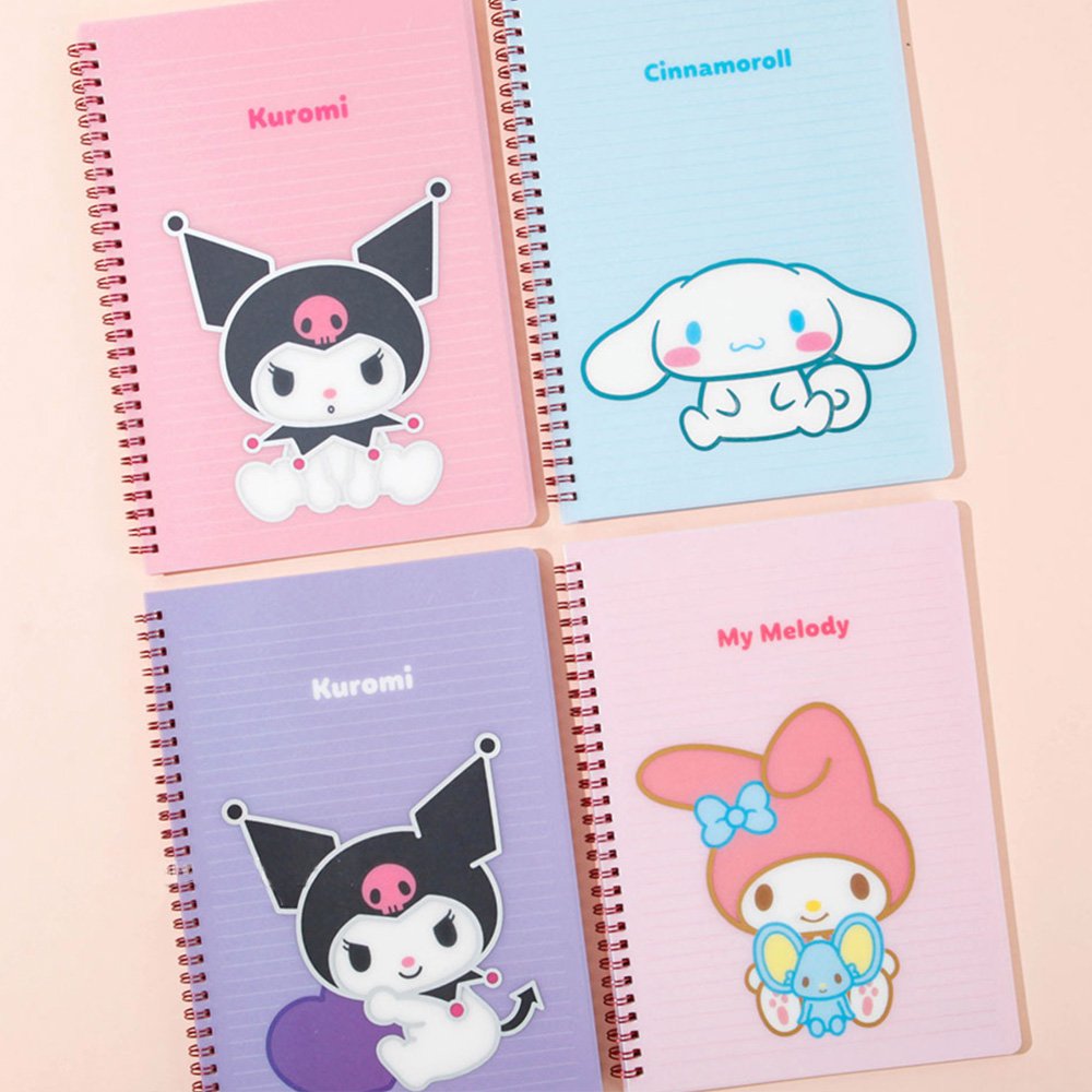 Sanrio Characters 5 Section Notebook