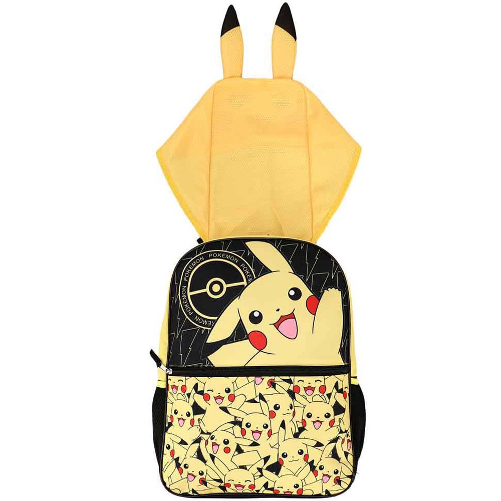 Pokemon Pikachu 16” X 12” Backpack Kids School Bag Multicolor charmander  used | eBay