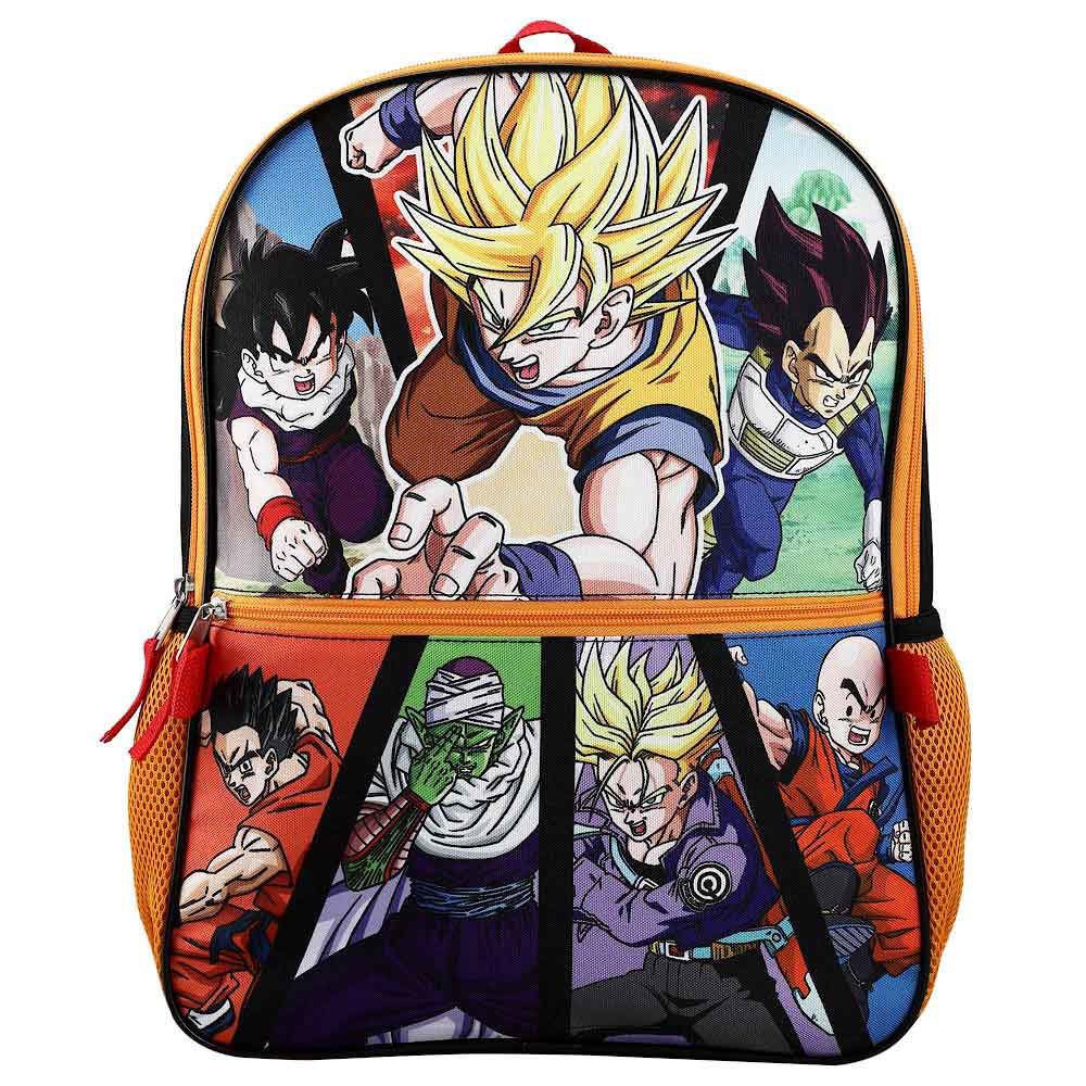 Bioworld Dragon Ball Z Sublimated Backpack and Lunch Tote Set