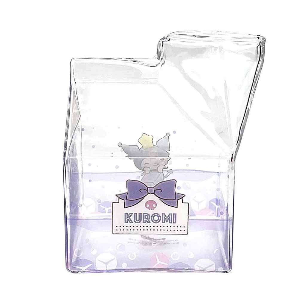 Sanrio Characters Milk Carton Shaped Glass Cinnamoroll