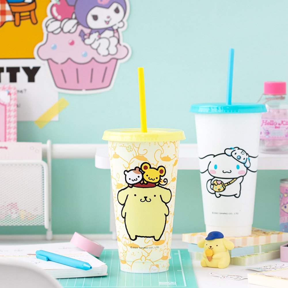 Sanrio Characters Reusable Cold Cups Set Ver.2