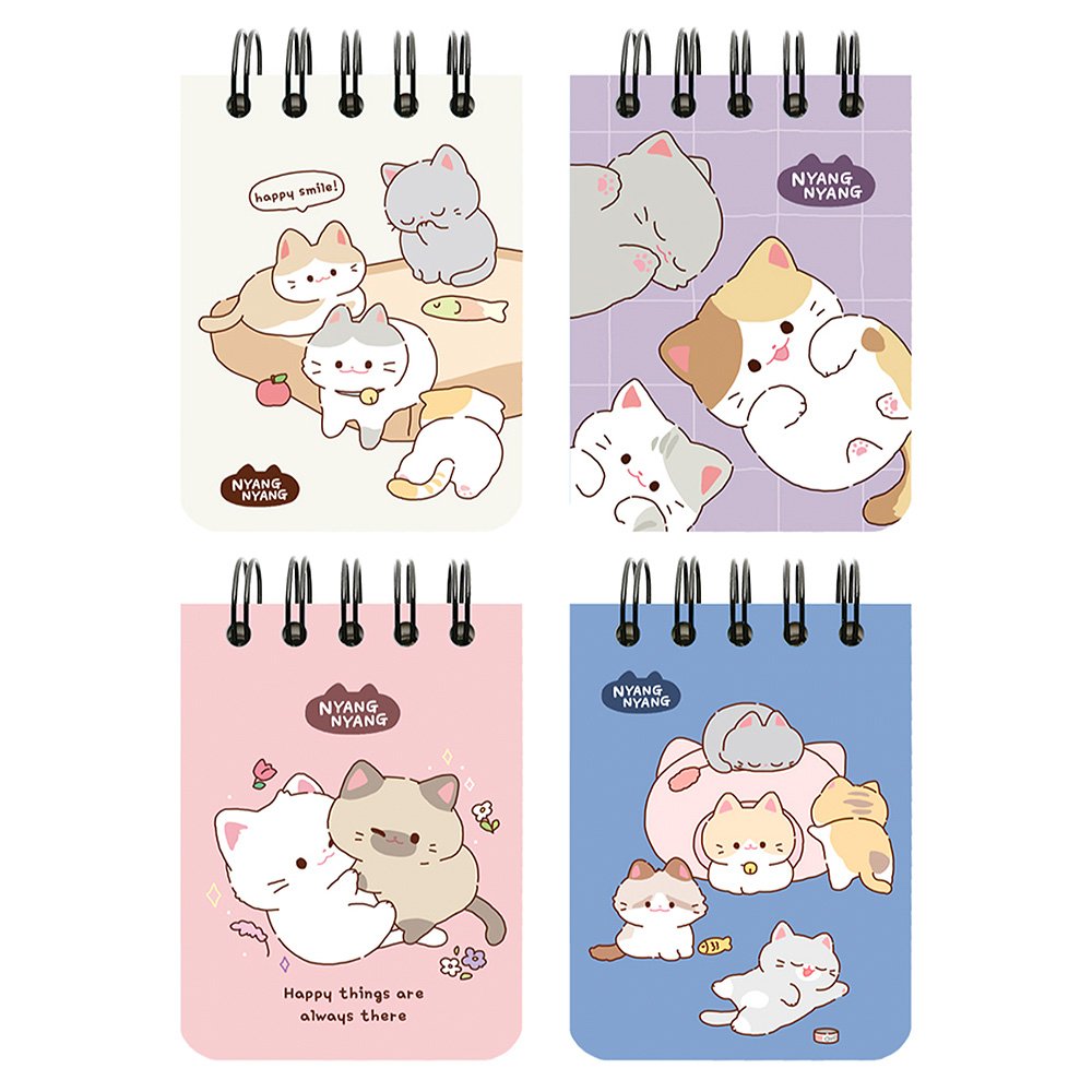 Meow Meow Cats Mini Note Pad