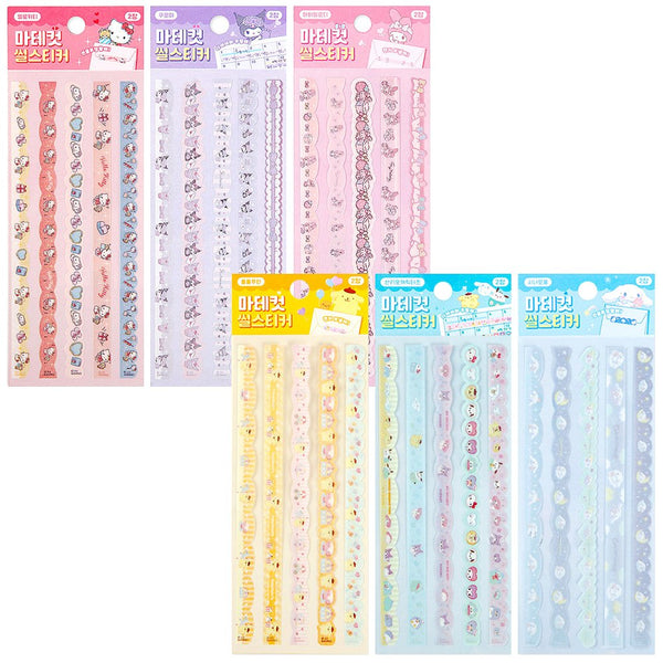 Sanrio Characters Masking Tape Cut Sticker – Hello Discount Store