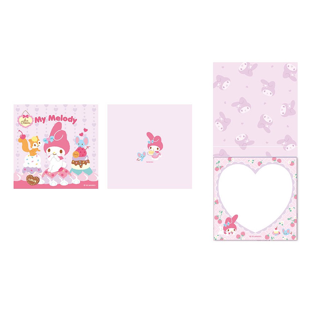 Sanrio Characters Secret Memo Pad Sweets Parlor Chill Time My Melody Kuromi  Pompompurin Cinnamoroll Pochacco Tuxedo Sam Stationery – Paper Cola