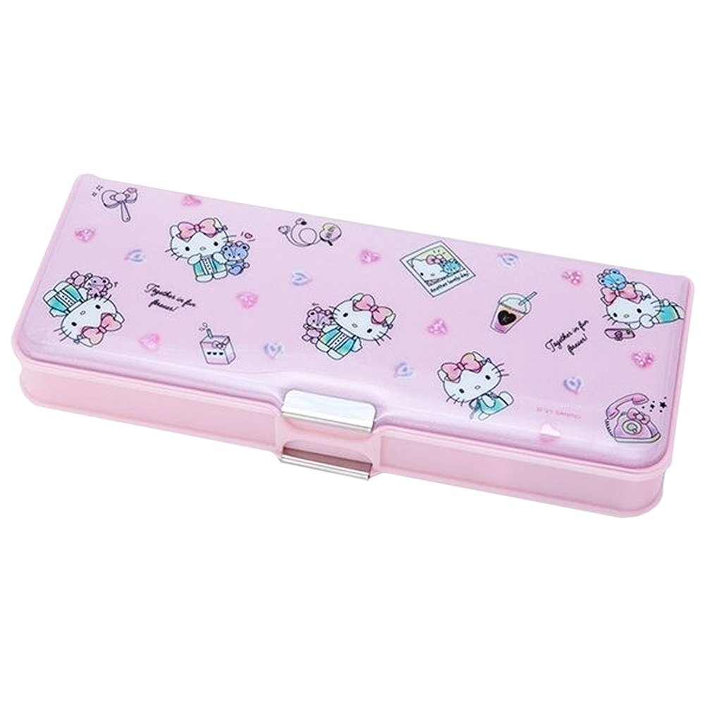 Pencil Case 2 Compartments Hello Kitty - Meccha Japan