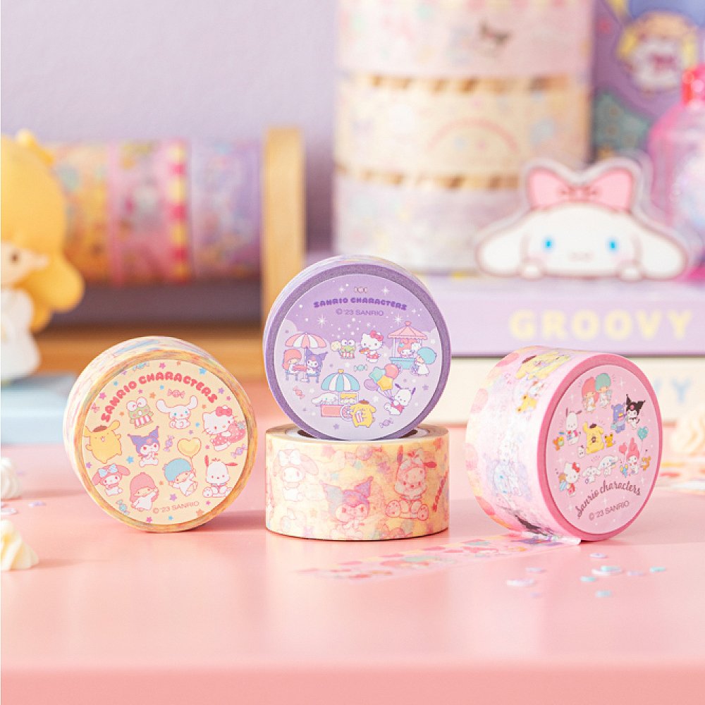My Disney washi tape collection. Love Disney and Sanrio. : r/stationery