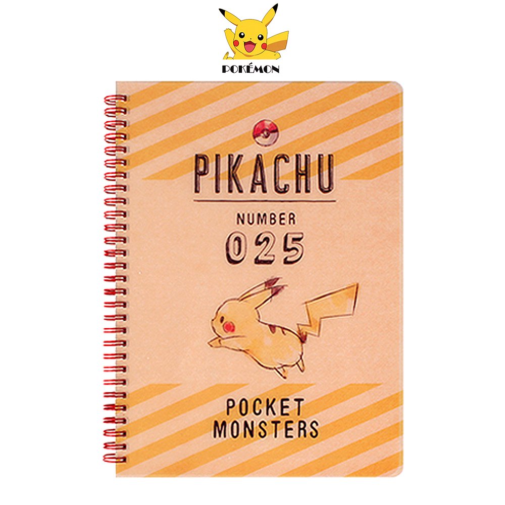 Pokemon Notebook B5 Ruled 8.5mm Stationery (1 random)