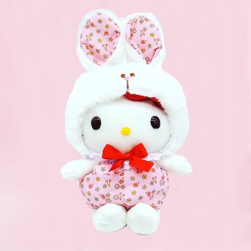 Hello Kitty Flower Bunny 9 Bean Doll Plush – Hello Discount Store