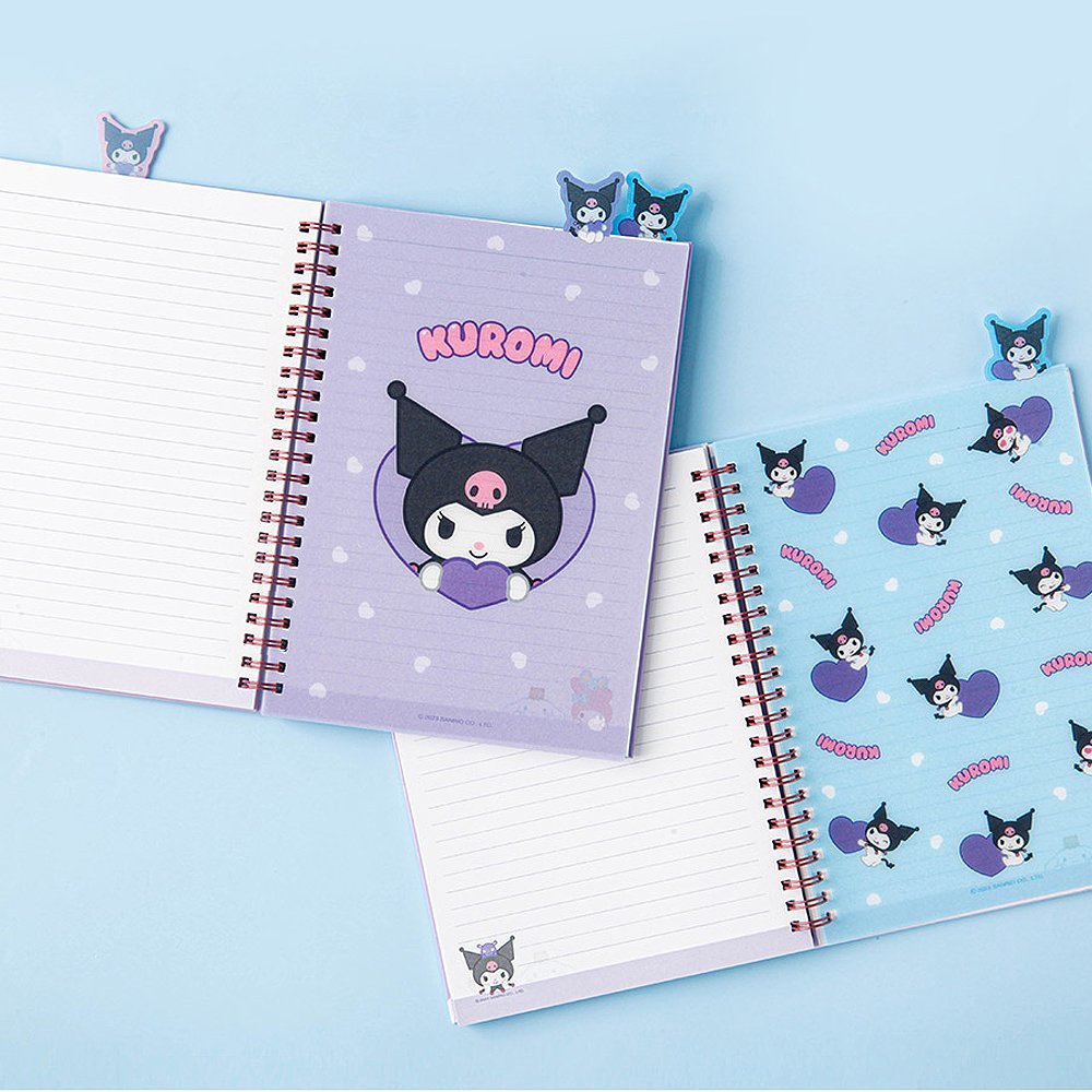 Sanrio Characters Classic Notebook A7 Pocket Journal Soft Cover 3.15 x  5.9 Blank + Squared Grid 100 Pages Bullet GTD Journal 5 Characters  Inspired by You.
