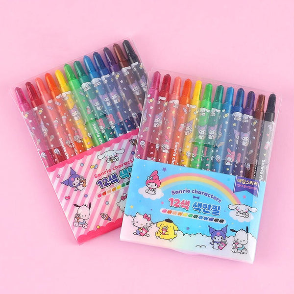 Baby Shark 12 Color Twist Color Pencil Crayon Set – Hello Discount Store