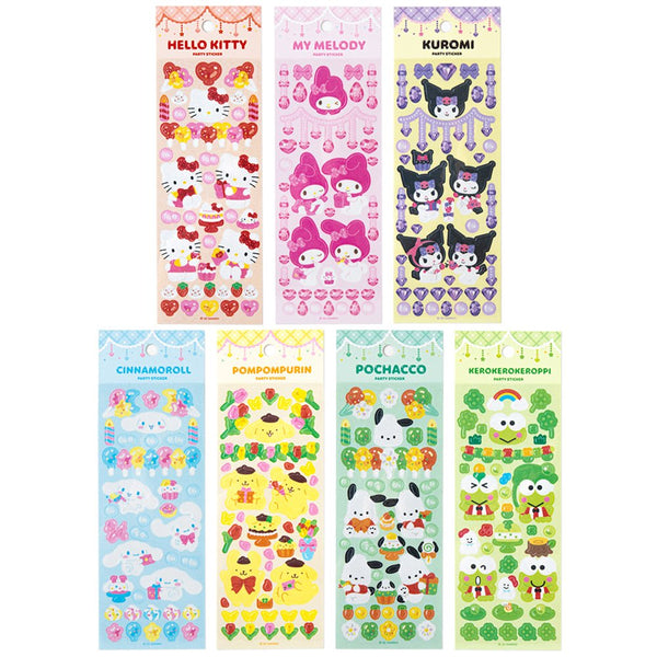 Sanrio Characters Transparent Sticker Sheet – Truffle Arts