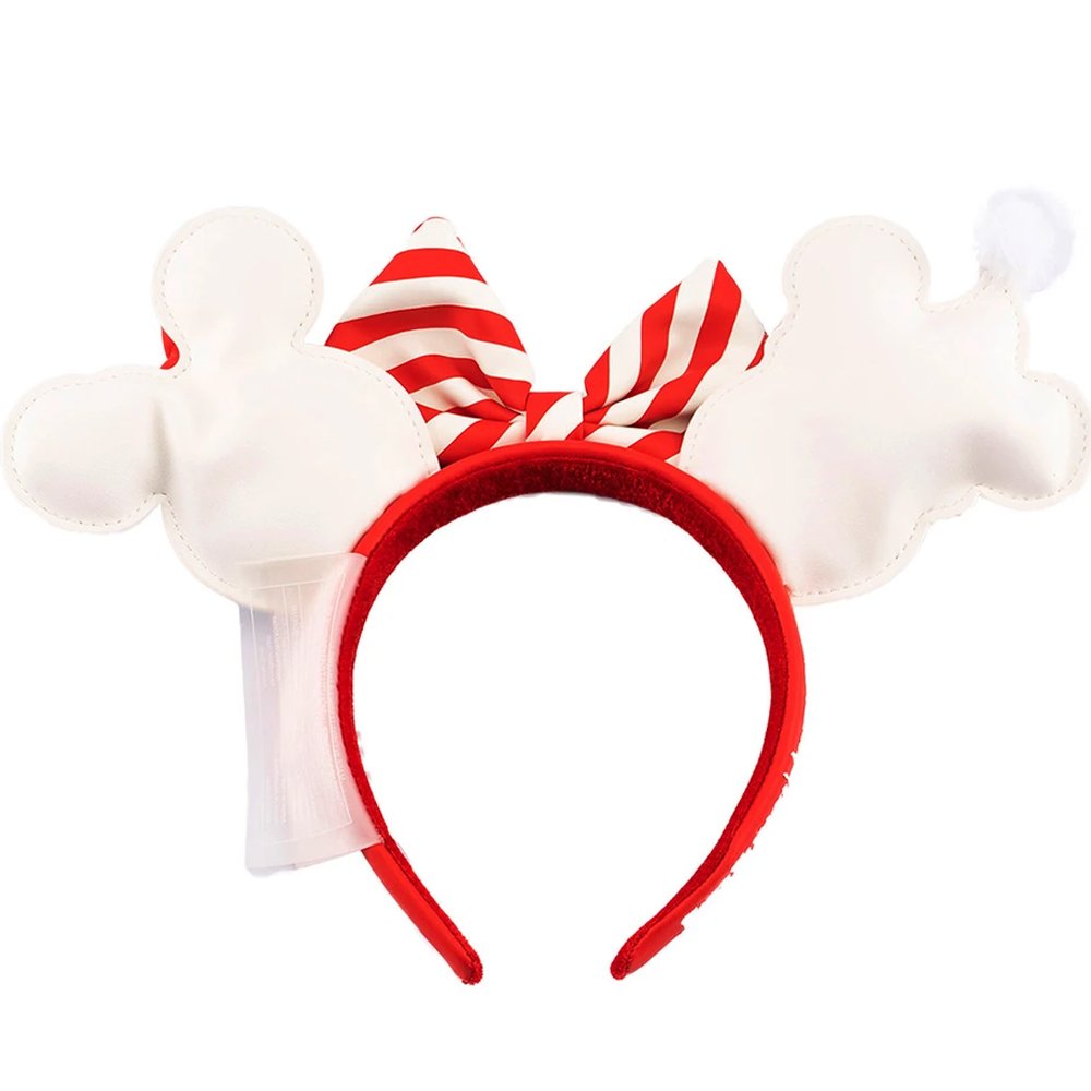 Loungefly Disney Mickey Minnie Snowman Mini Backpack Headband Set