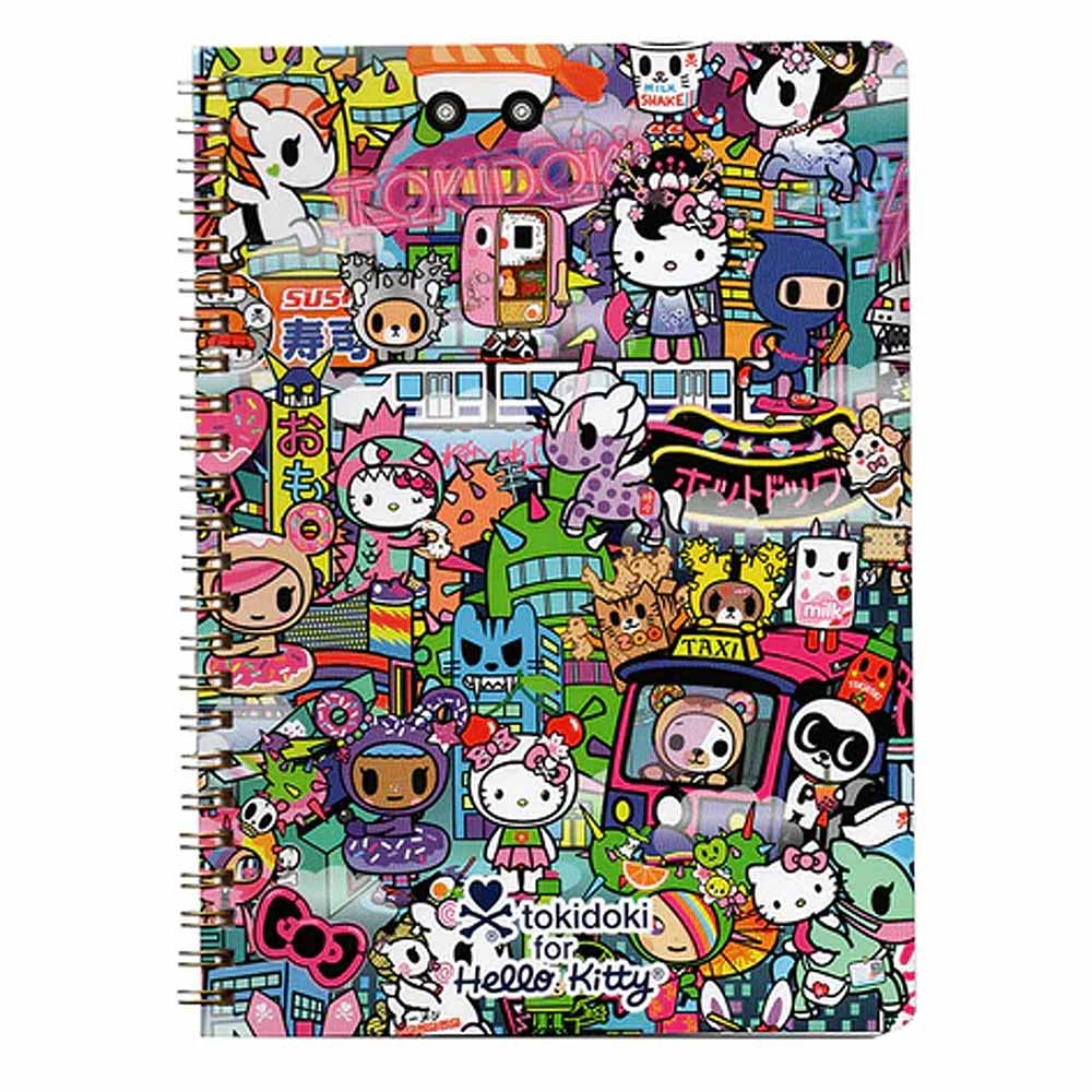Tokidoki x Hello Kitty Midnight Metropolis Notebook