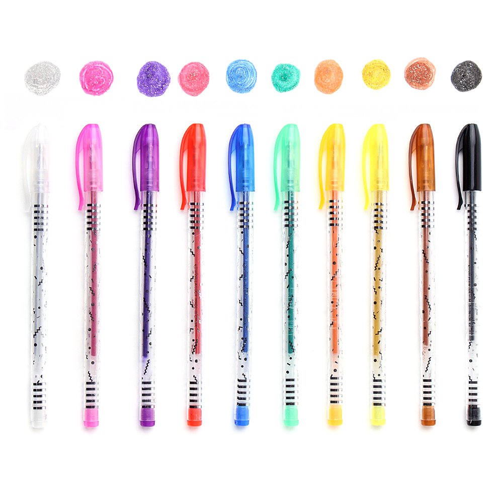 SCENTED GLITTER GEL PENS - THE TOY STORE