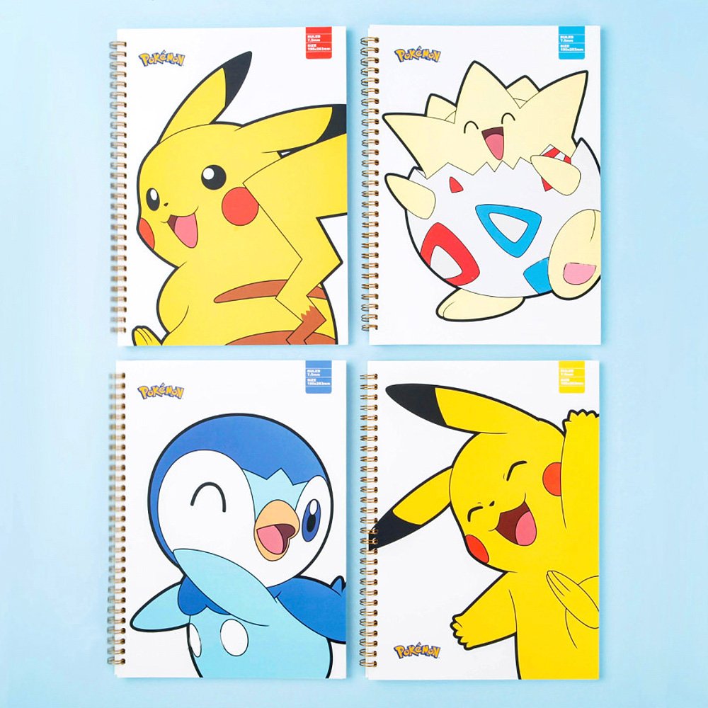Pokemon Notebook Campus Dot B Ruled 5 Book Pack