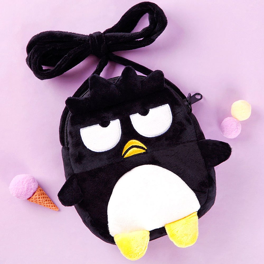BadtzMaru Plush Crossbody Bag Hello Discount Store