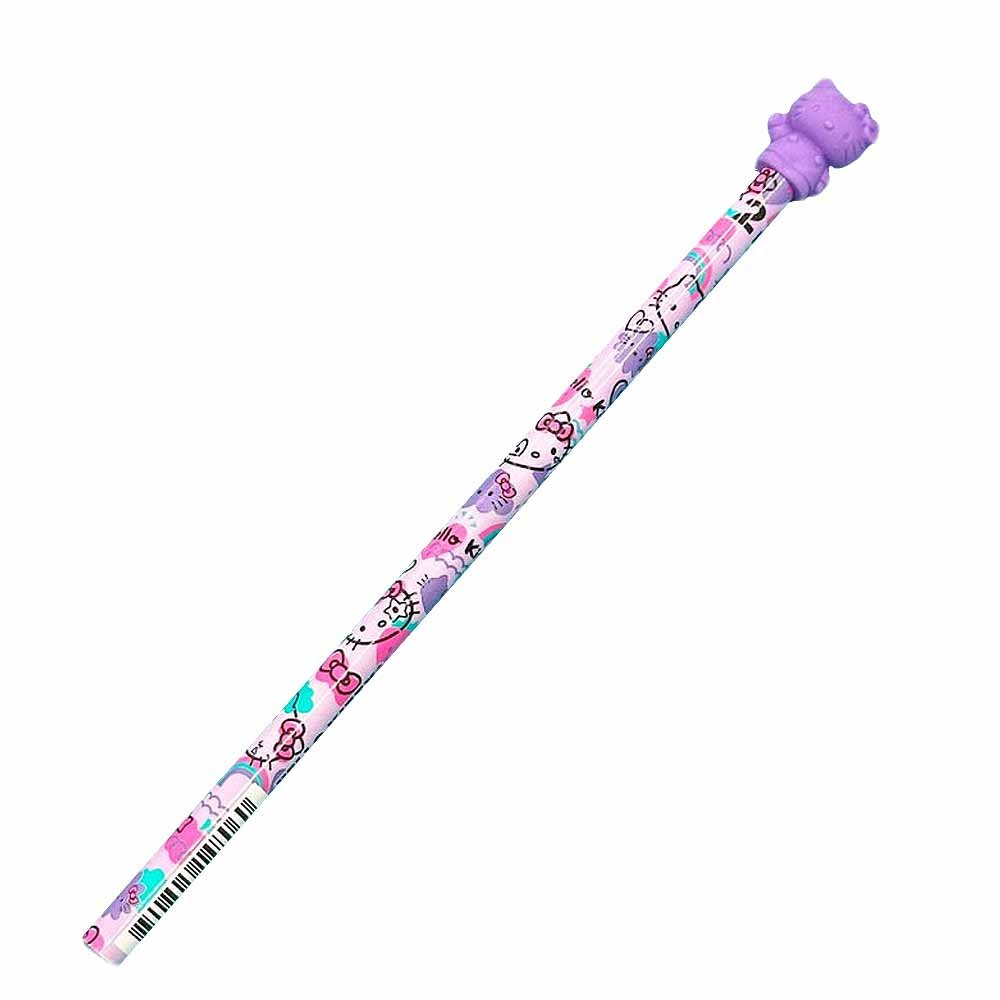 Hello Kitty Pencil W/Eraser Top : Pink Pop Kitty