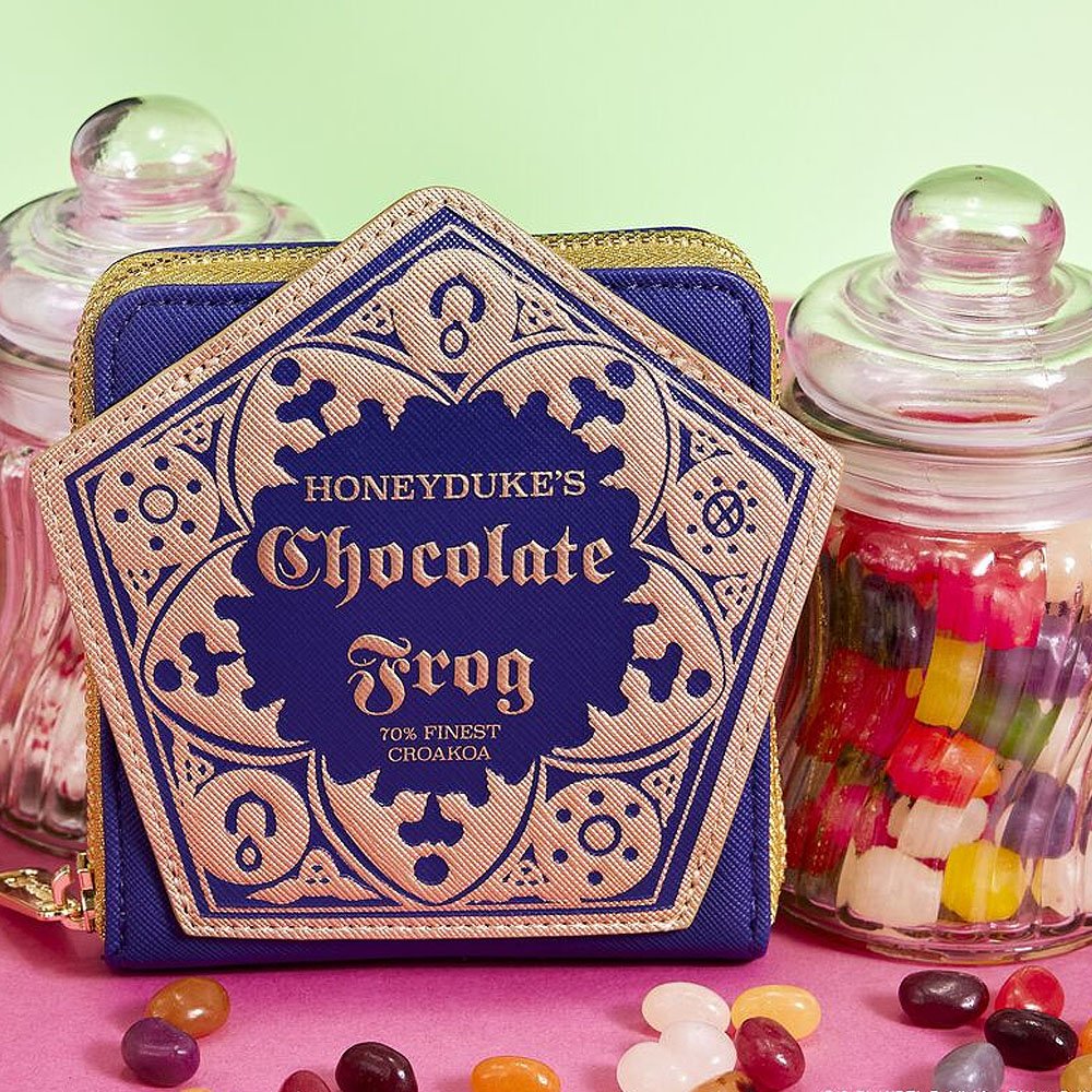 Loungefly x Harry Potter Honeydukes Chocolate Frog Zip Around Wallet