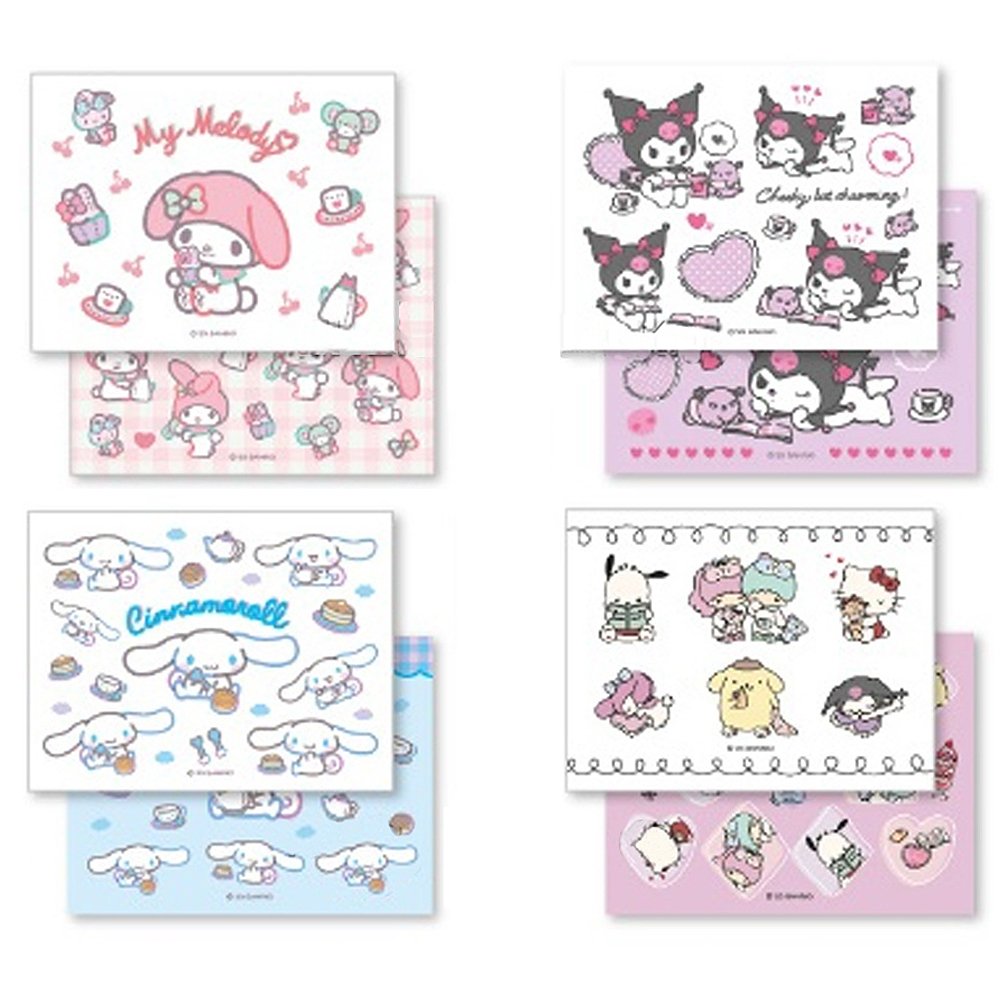 New Sanrio Sticker Set Hand Account Diary Decoration Sticker Hello