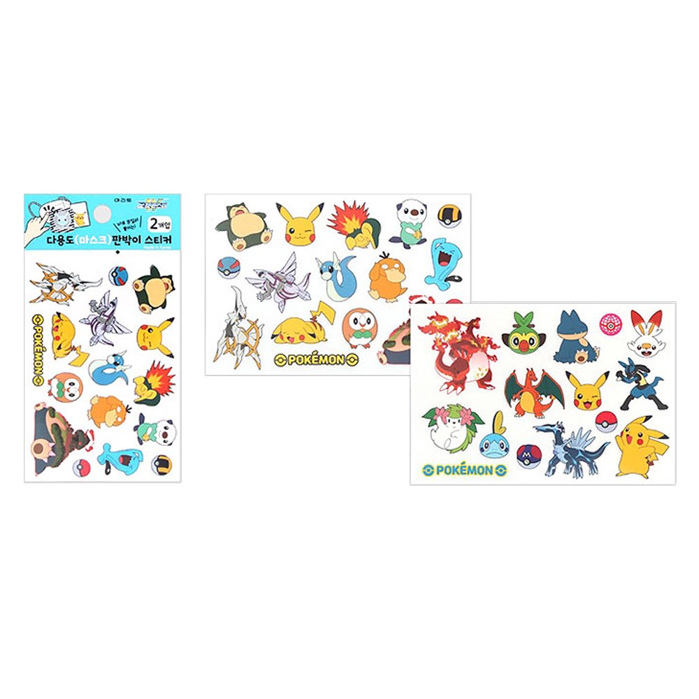 Pokemon Decal Sticker Type A