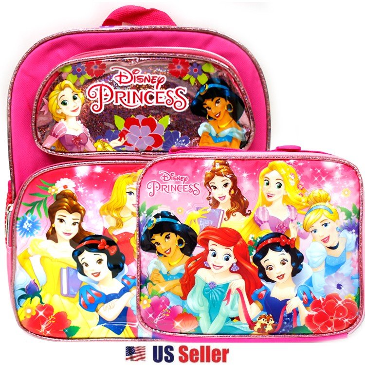 Disney Princess Lunch Box Back to School Lunch Box for Girls With