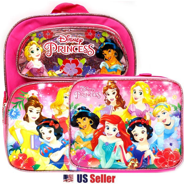 Disney Princess 10 12 Backpack Lunch Bag – Hello Discount Store