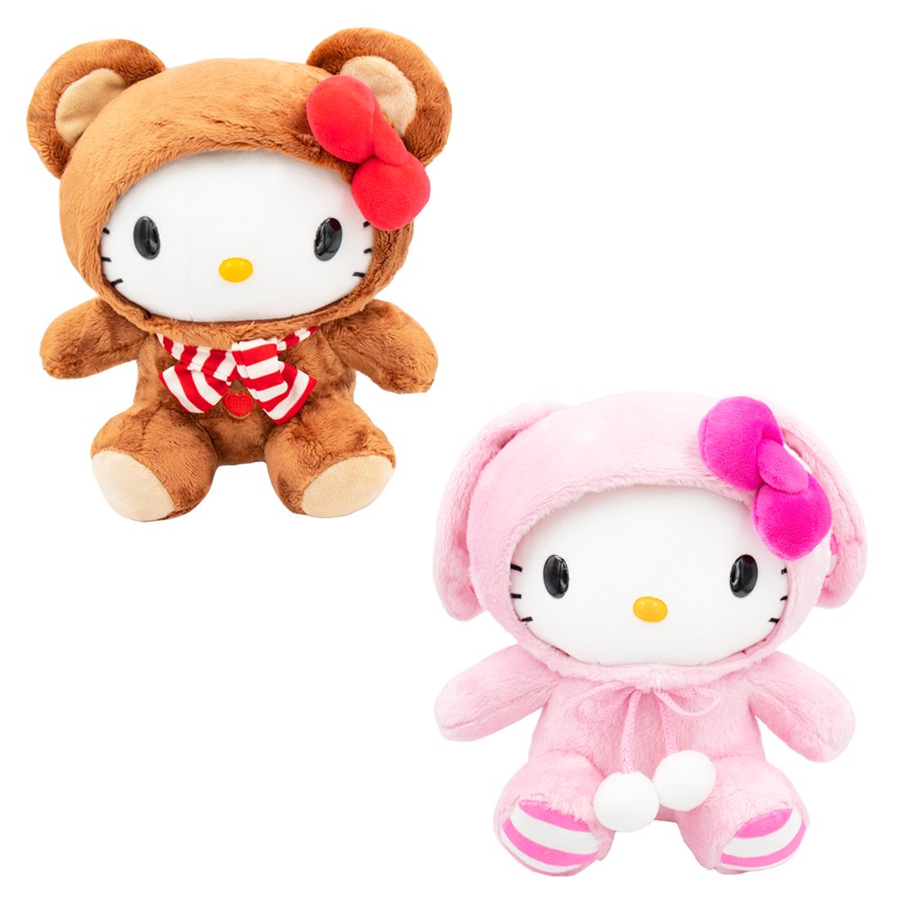 Build-a-bear Hello Kitty Plush with costume, Hobbies & Toys, Toys