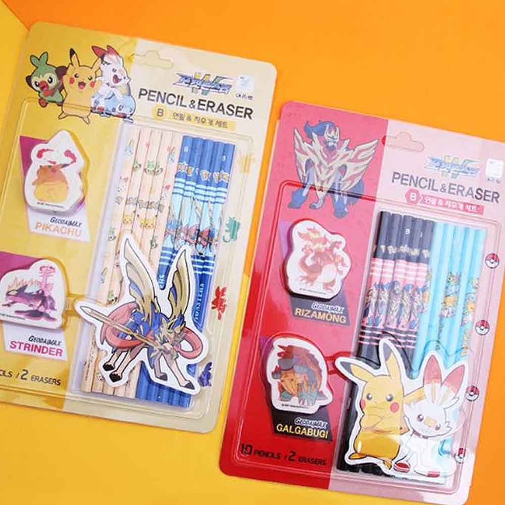 Pokemon TCG: Pokemon Eraser Blister and Pencil Case Set Pikachu, SET -  Kroger