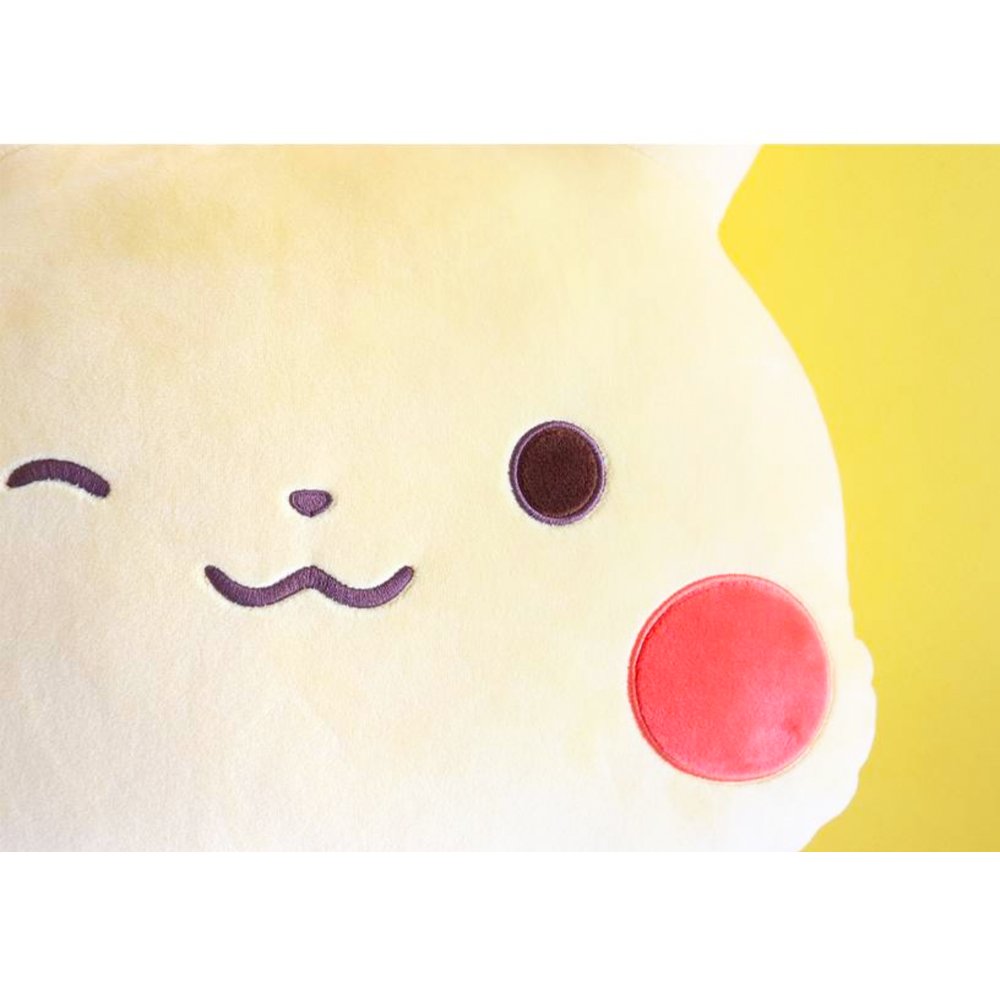 Nintendo Pokemon Pikachu Head Plush Cushion 40CM (New)