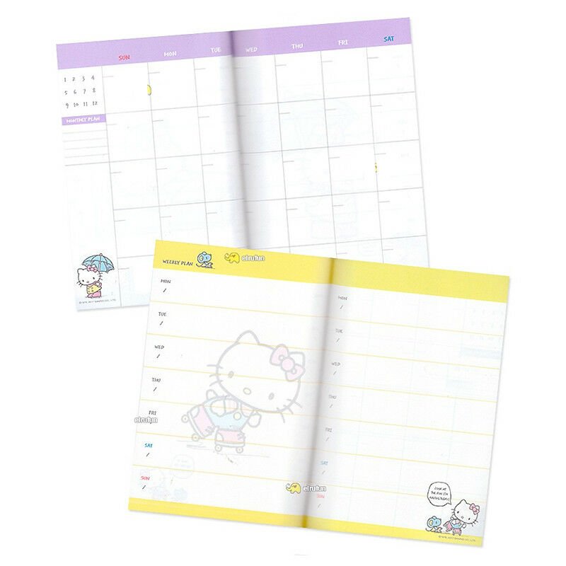 Hello Kitty Scheduler Planner : Playing with Kitty – Hello Discount Store