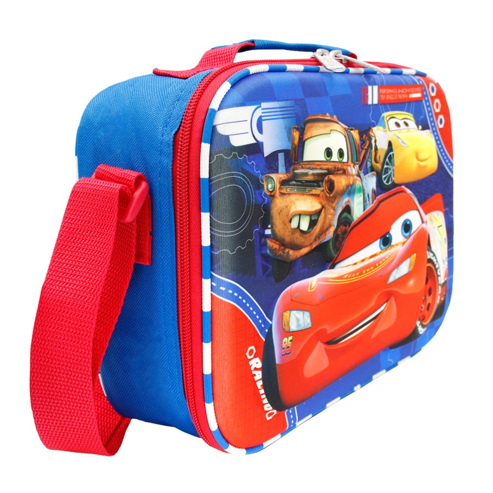 Disney Cars Toddler Child Mini Backpack 3D Eva Molded 12 inch, Boy's, Blue