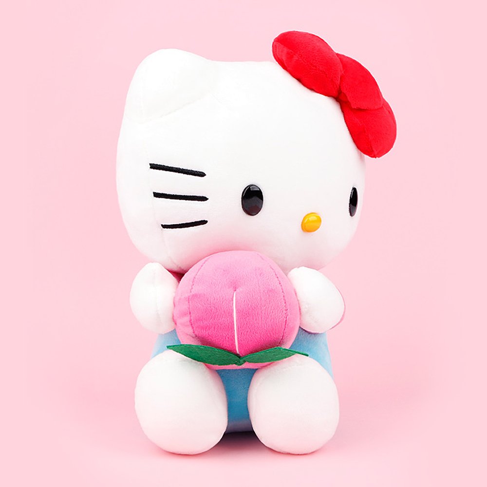Hello Kitty with an Apple Plush