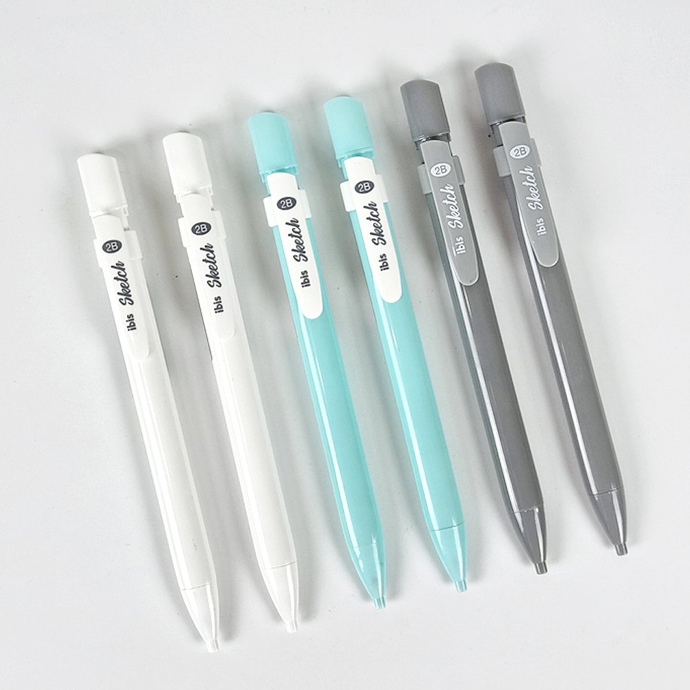 [2-in-1] ibis 2B 1.8mm Sketch Pencil & Lead Set