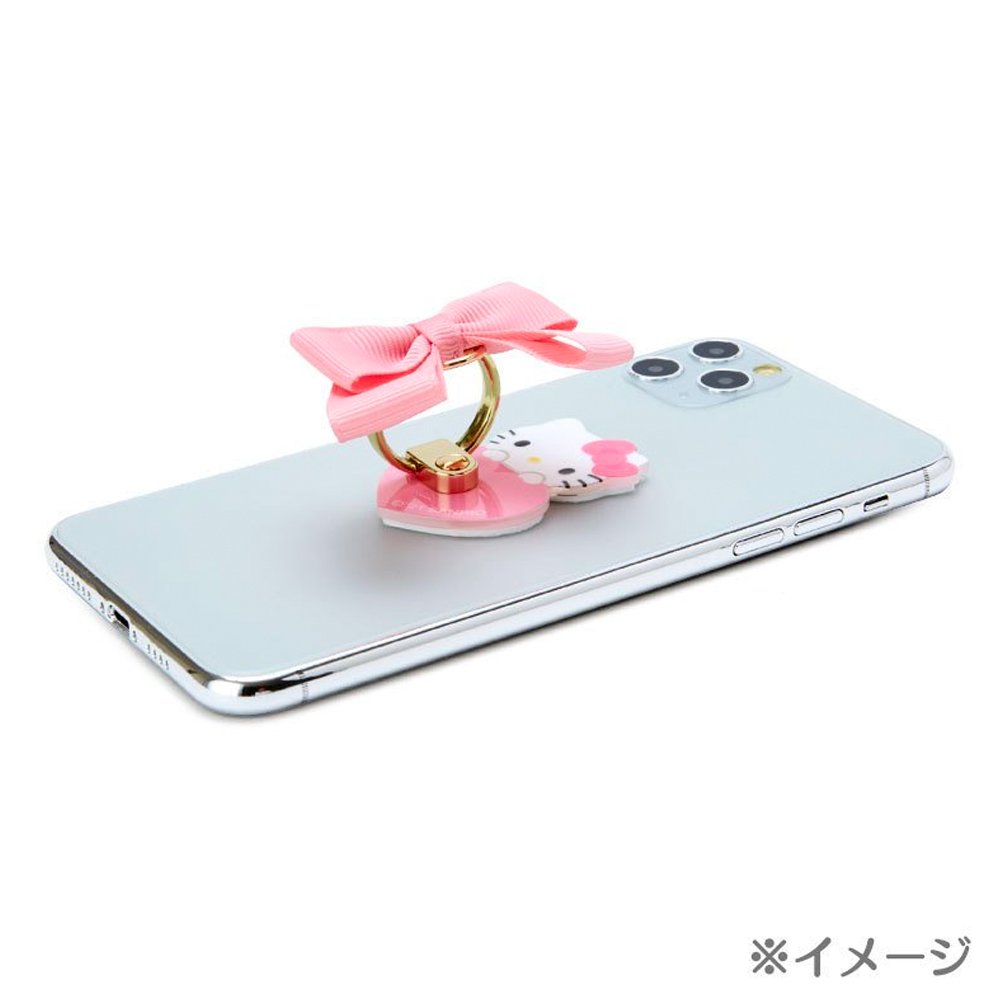 Sanrio (SANRIO) Kuromi character type smartphone ring 