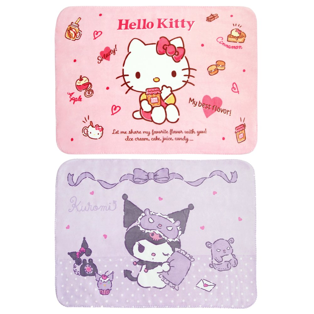 Hello Kitty Polka Dot Throw Blanket