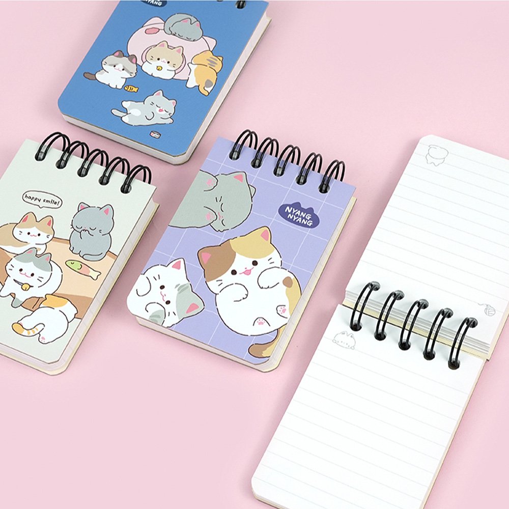 Meow Meow Cats Mini Note Pad