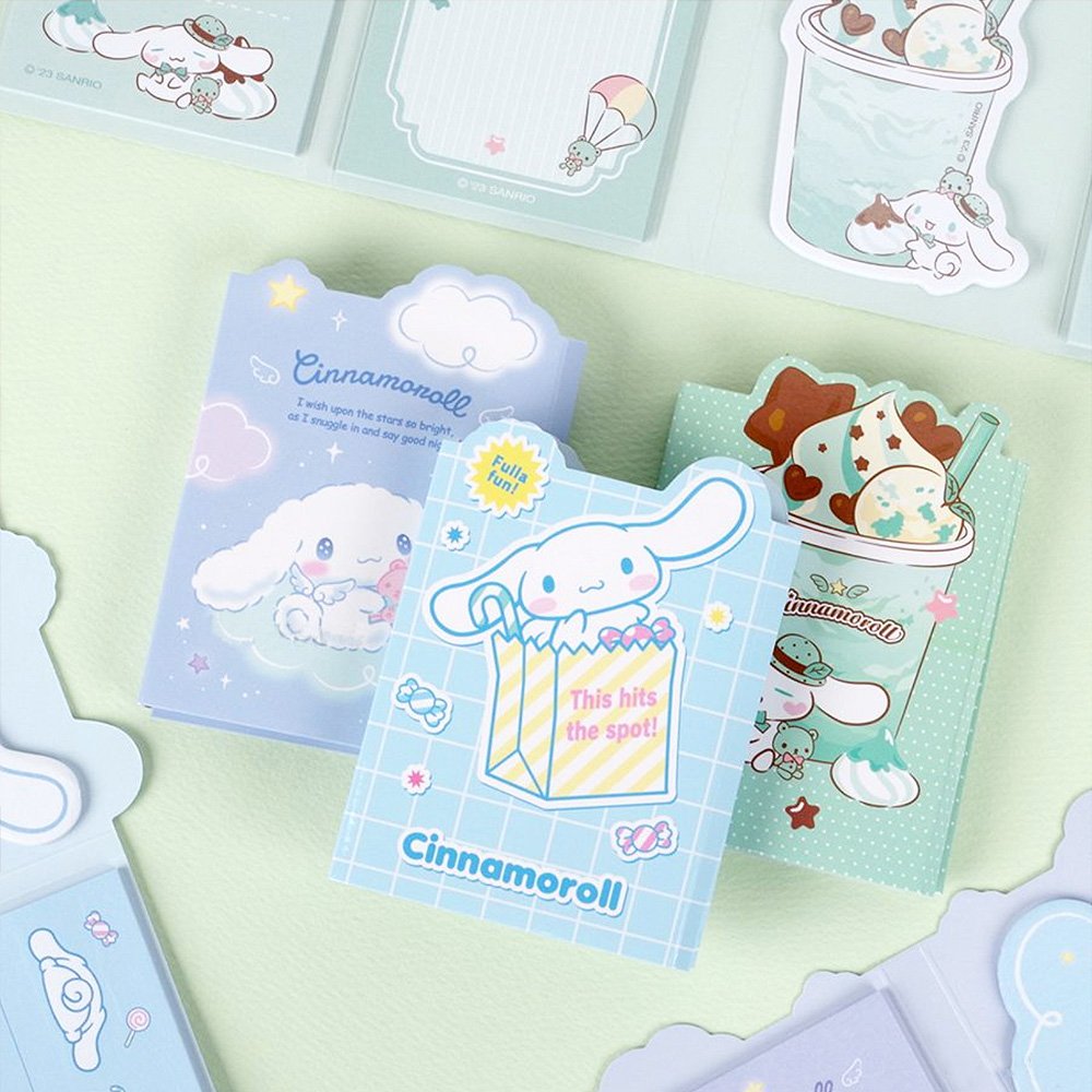 Cinnamoroll Assorted Sticky Memo Pad Set – Hello Discount Store